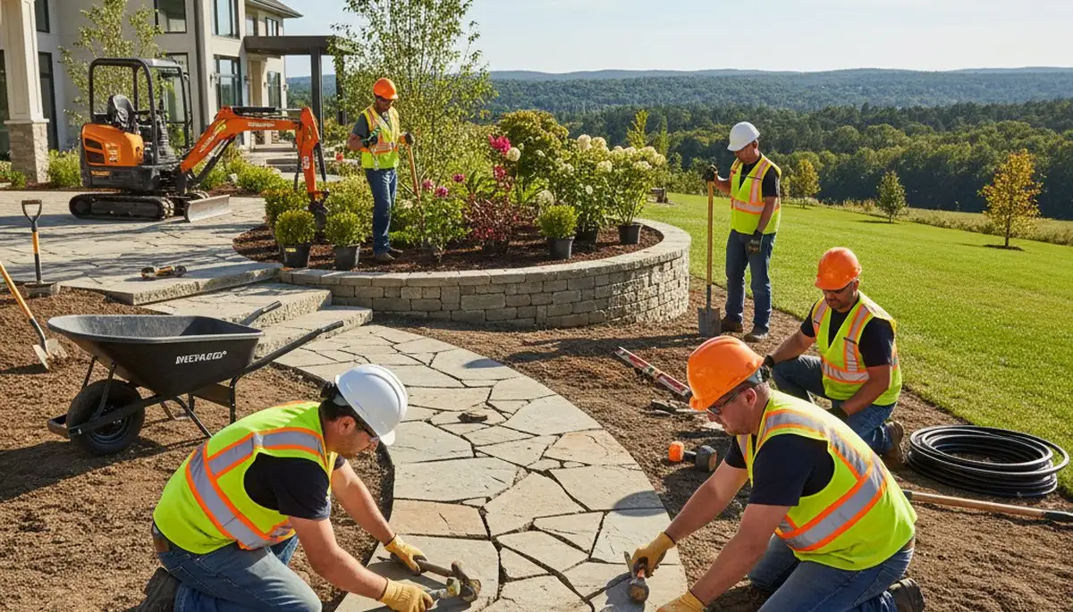 Landscape design in New Port Richey, FL by Arbor Tree Care for coastal outdoor spaces