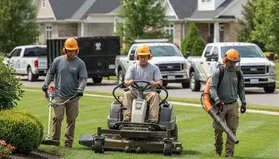 Arbor Tree Care lawn service in New Port Richey, FL for mowing, edging, and yard cleanup