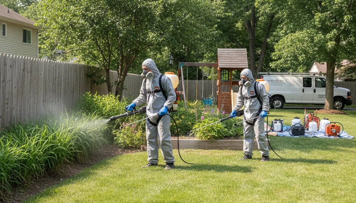 Tick control service for lawns and yards in New Port Richey, FL to protect families and pets