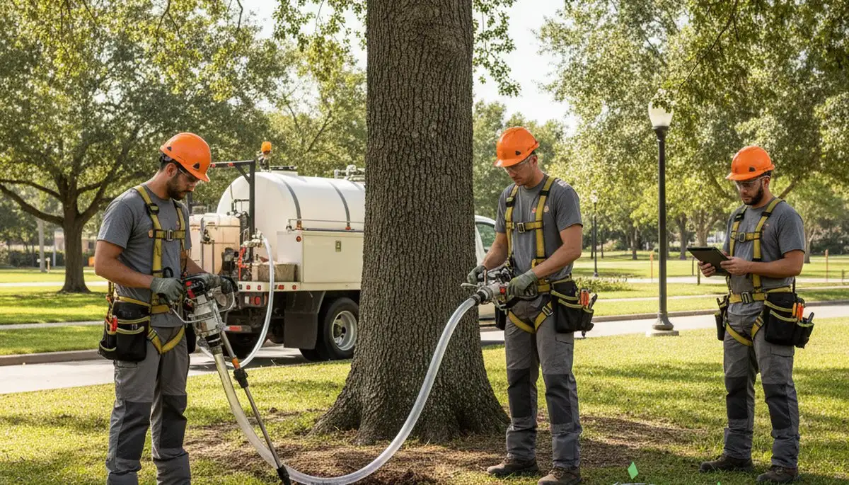 Tree fertilizing service in New Port Richey, FL for healthier roots and stronger tree growth