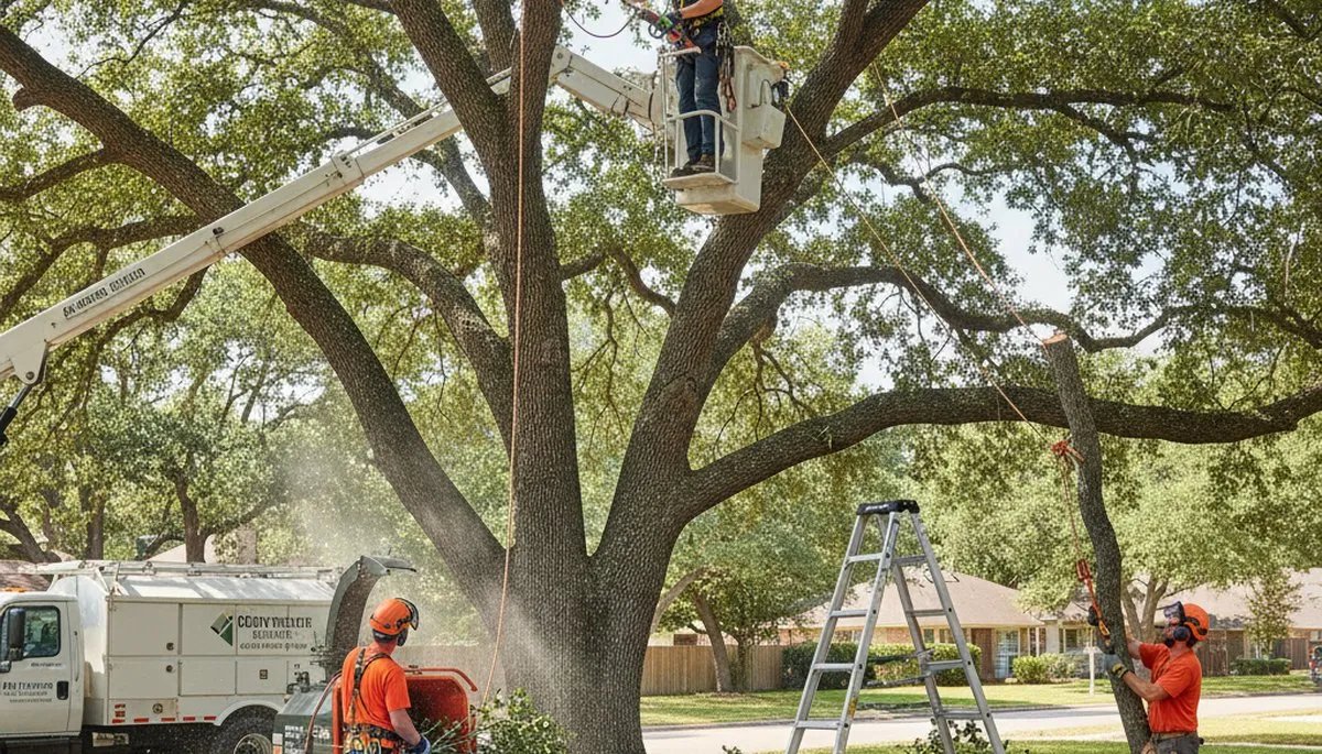 Tree pruning service in New Port Richey, FL for healthy growth and storm risk reduction